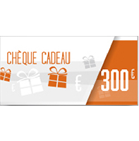 UNE CARTE CADEAU D’UNE VALEUR DE 300 EUROS